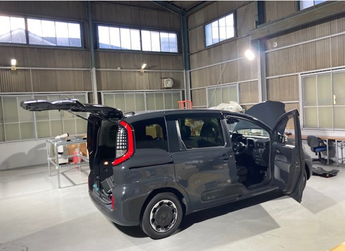 実験車両作成